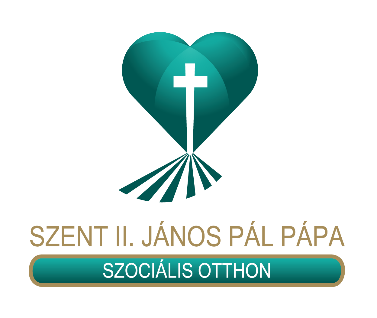 Szent II. János Pál Pápa Szociális Otthon logója